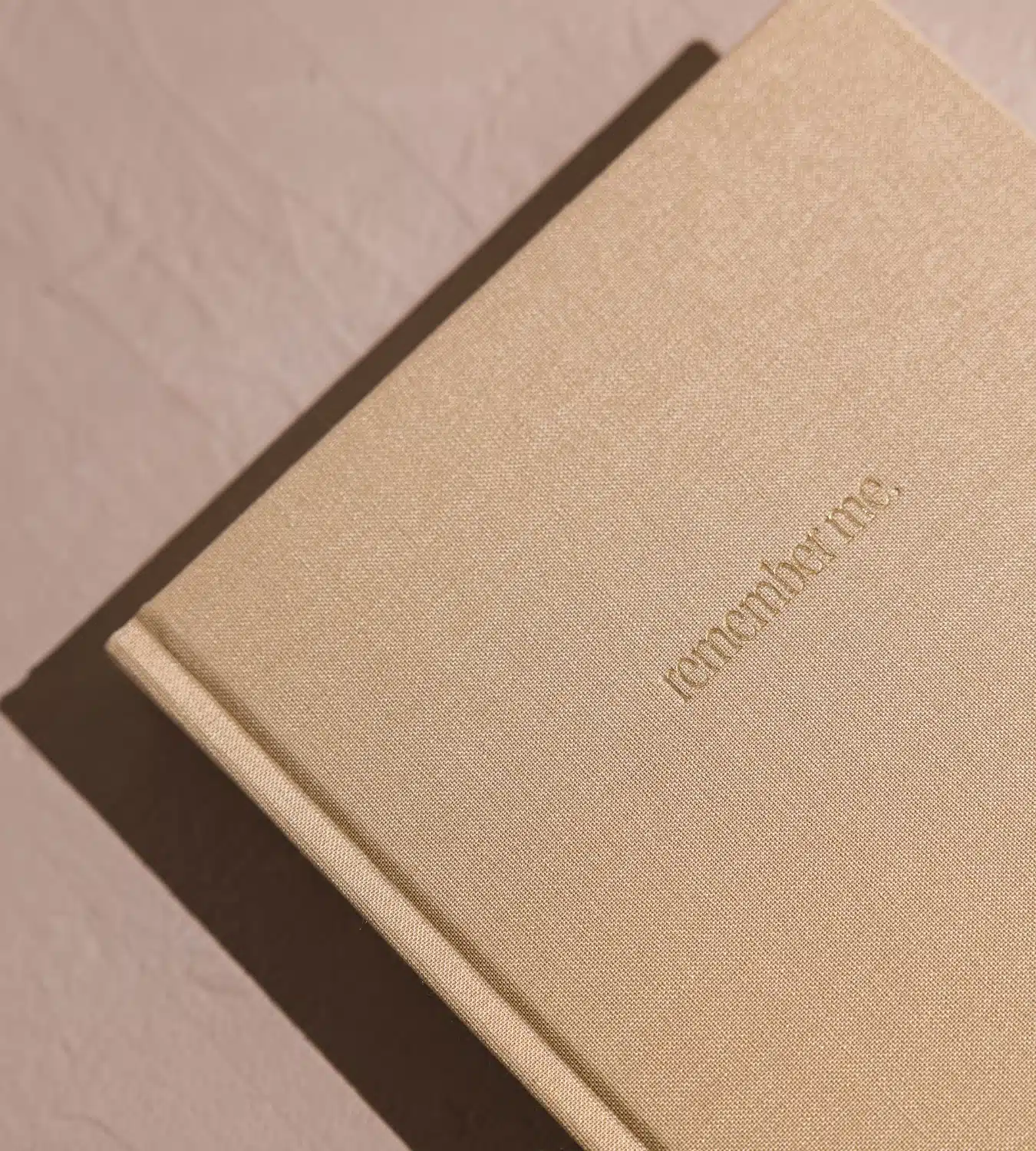 Journal | remember me | cream